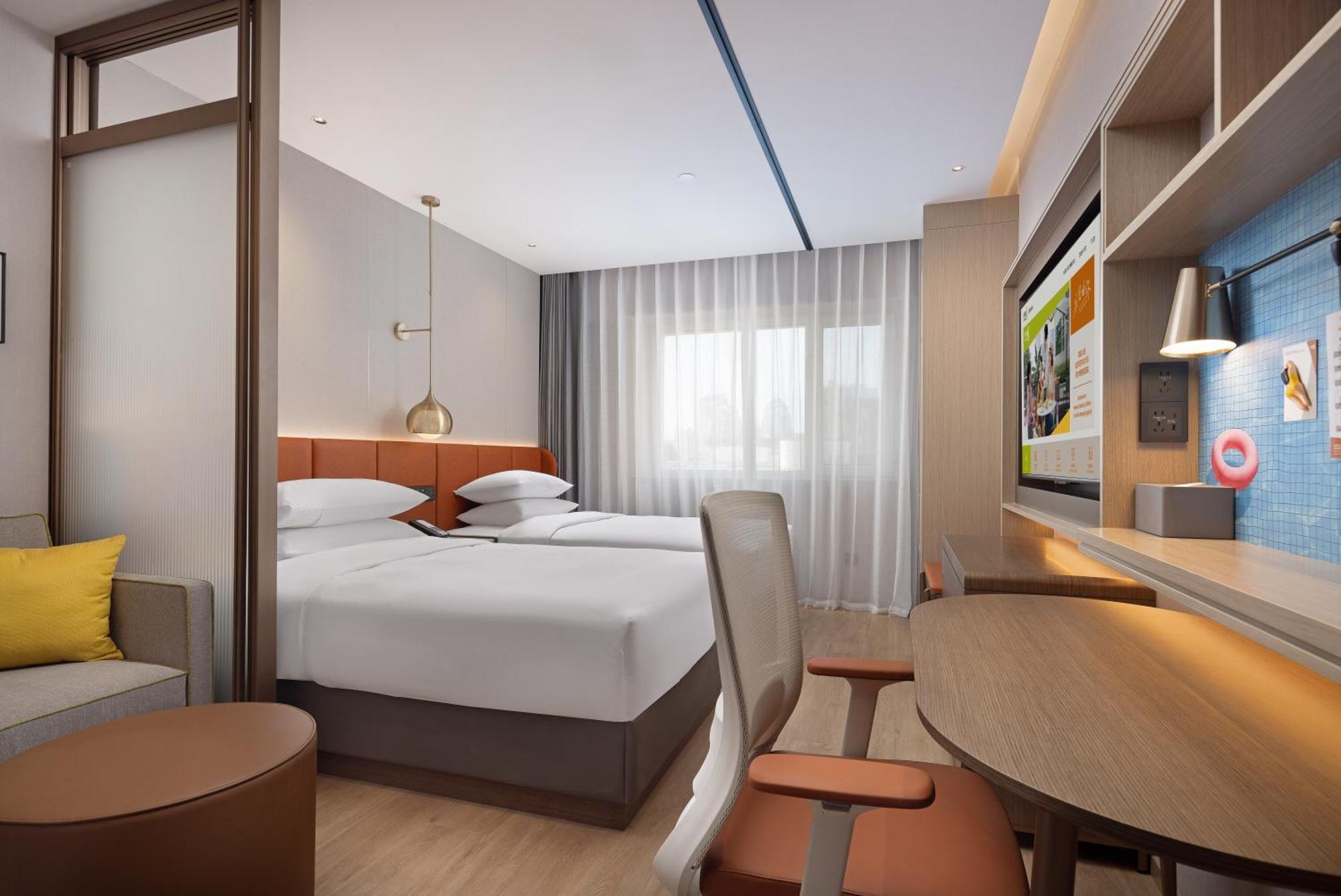 Home2 Suite By Hilton Harbin Central Street Exterior photo